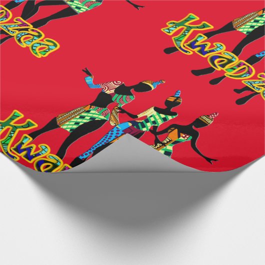 Kwanzaa Cadeaupapier (Hoek)