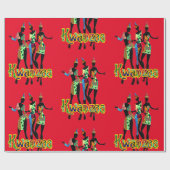 Kwanzaa Cadeaupapier (Vlak)
