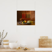 Kwanzaa Candles and Food Poster (Keuken)