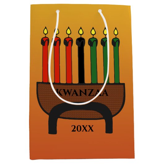 Kwanzaa Candles Medium Cadeauzakje (Voorkant)
