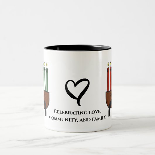 Kwanzaa Candles Mok (Center)