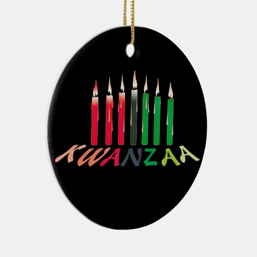 Kwanzaa Candles Ornament (Rechts)