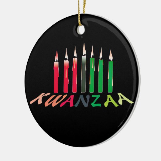 Kwanzaa Candles Ornament (Links)