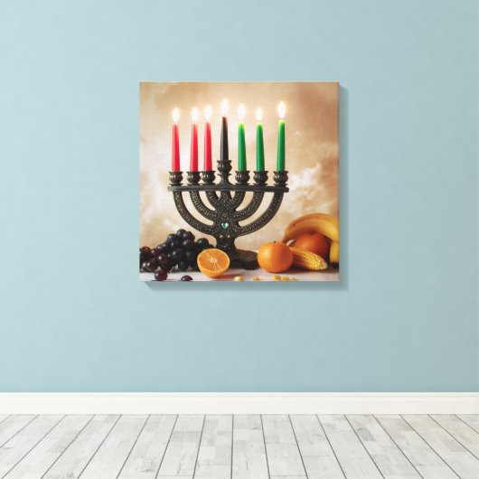 KWANZAA CANVAS AFDRUK (Insitu (Houten vloer))