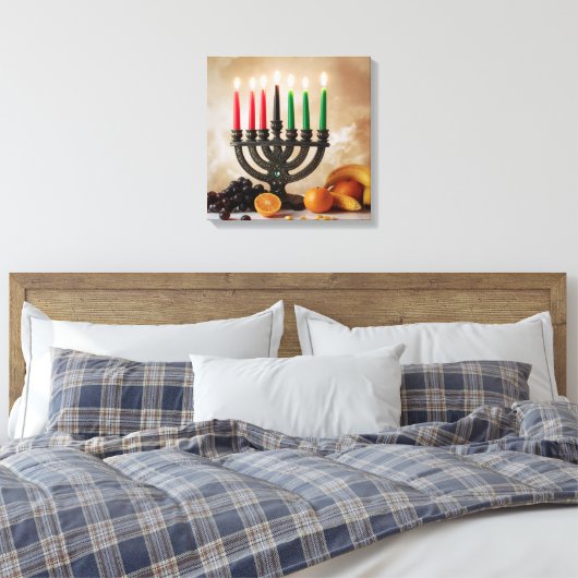 KWANZAA CANVAS AFDRUK (Insitu (Slaapkamer))