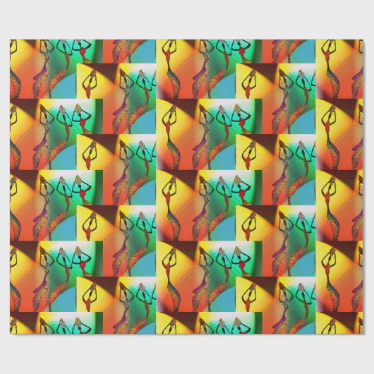 Kwanzaa Celebration Cadeaupapier (Vlak)