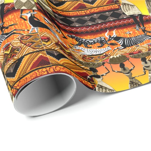 Kwanzaa Celebration Cadeaupapier (Rol Hoek)