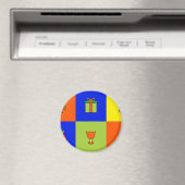 kwanzaa colorblock magneet (Insitu (Vaatwasser))