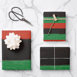 Kwanzaa Colors Inpakpapier Vel