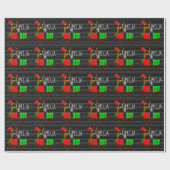 Kwanzaa Dag 1 Umoja Kinara Unity Lighting Cadeaupapier (Vlak)