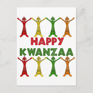 Kwanzaa Dancers Briefkaart