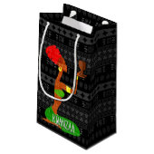 Kwanzaa Dancers en Unity Cup Afro-Amerikaans Klein Cadeauzakje (Achterkant Gekanteld)