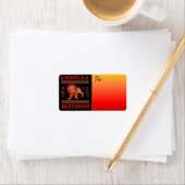 Kwanzaa Dancers Etiket (Insitu)