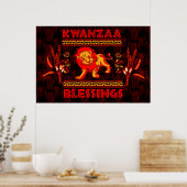 Kwanzaa Dancers Poster (Keuken)