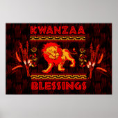 Kwanzaa Dancers Poster (Voorkant)