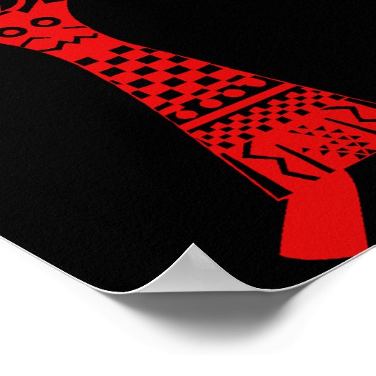 Kwanzaa Dancers Poster (Hoek)