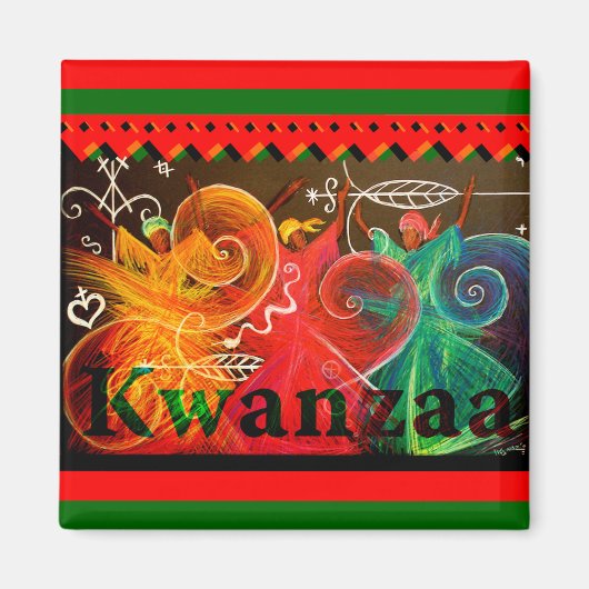 Kwanzaa - Design Magneet (Voorkant)