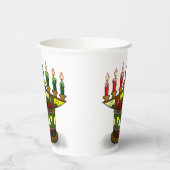 Kwanzaa eerste vruchten papieren bekers (Links)