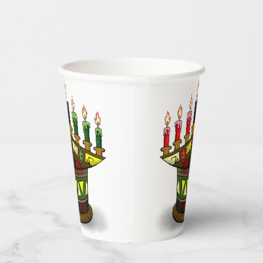 Kwanzaa eerste vruchten papieren bekers (Rechts)