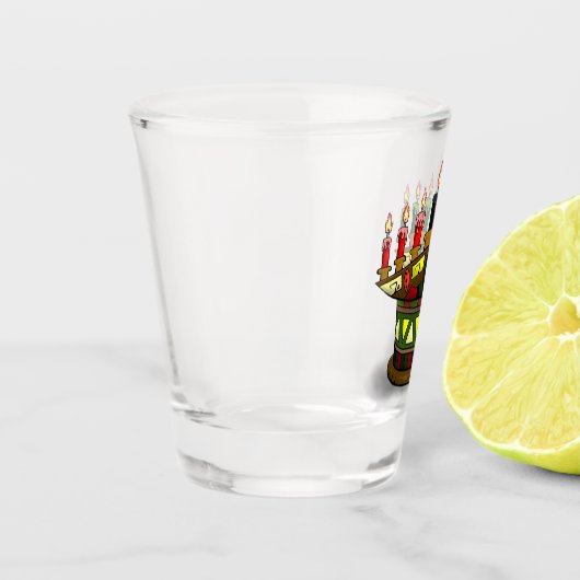 Kwanzaa eerste vruchten shot glas (Links)