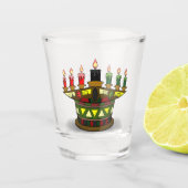 Kwanzaa eerste vruchten shot glas (Voorkant)