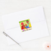 Kwanzaa Familie Stickers Favorieten Cadeaus Gepers (Envelop)