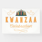 Kwanzaa-feestbanner Spandoek (Horizontaal)