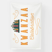 Kwanzaa-feestbanner Spandoek (Verticaal)