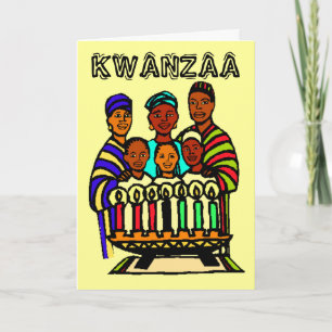Kwanzaa Feestdagen Kaart