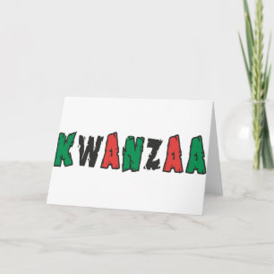 Kwanzaa Feestdagen Kaart
