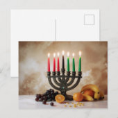 KWANZAA FEESTDAGENKAART (Voorkant / Achterkant)