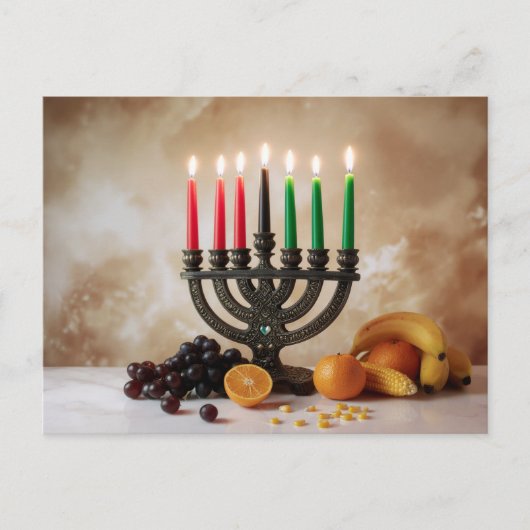KWANZAA FEESTDAGENKAART (Voorkant)