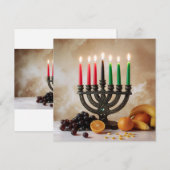 KWANZAA FEESTDAGENKAART (Voorkant / Achterkant)