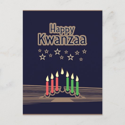 Kwanzaa Feestdagenkaart (Voorkant)