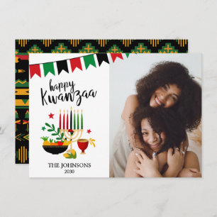 Kwanzaa Foto Feestdagenkaart