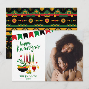 Kwanzaa-foto Feestdagenkaart