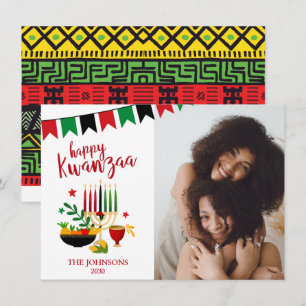 Kwanzaa Foto Feestdagenkaart