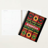 Kwanzaa-geïnspireerde plannerontwerp planner (Display)