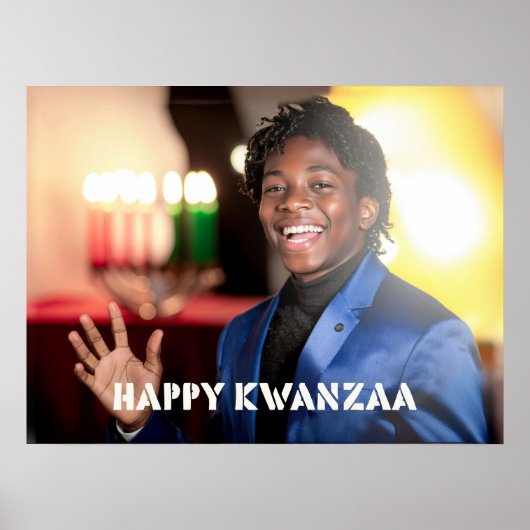 KWANZAA - GELUKKIGE KWANZAA - POSTER (Voorkant)