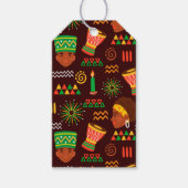Kwanzaa Gift Labels Cadeaulabel (Voorkant)