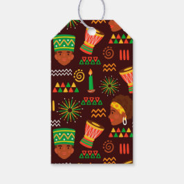 Kwanzaa Gift Labels Cadeaulabel