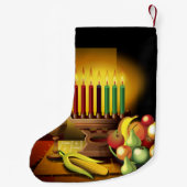 Kwanzaa Gift Stocking Kleine Kerstsok (Achterkant)