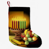 Kwanzaa Gift Stocking Kleine Kerstsok (Voorkant)