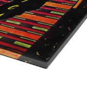 Kwanzaa Glass Cutting Board Snijplank (Hoek)