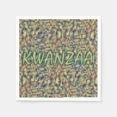 Kwanzaa Greetings Servetten (Voorkant)