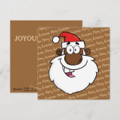 Kwanzaa Greetings uit Afrika Feestdagenkaart (Voorkant / Achterkant)