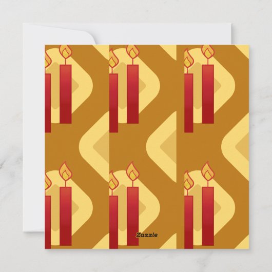 Kwanzaa Groeten Joyous Happy Winter Viering Feestdagenkaart (Achterkant)