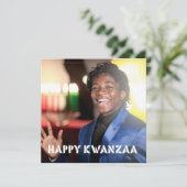  KWANZAA - HAPPY KWANZAA - (Staand voorkant)