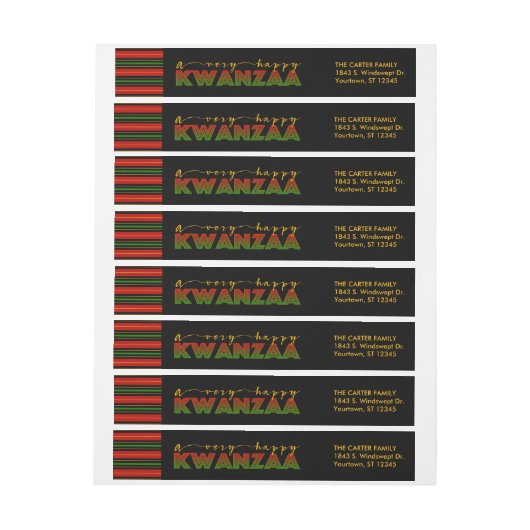 Kwanzaa | Happy Kwanzaa Holiday (Vel)