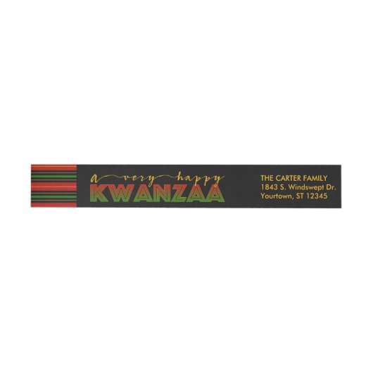 Kwanzaa | Happy Kwanzaa Holiday (Individueel)